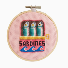 Sardines Cross Stitch Kit