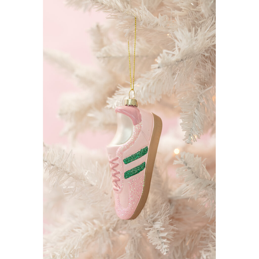 Pink Kicks Sneaker Ornament