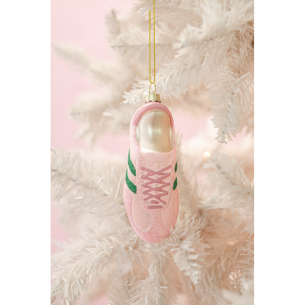 Pink Kicks Sneaker Ornament