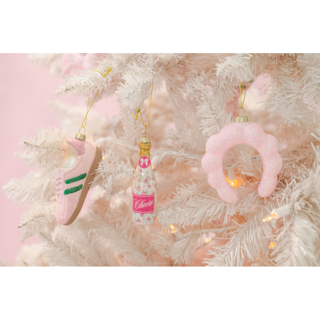 Pink Kicks Sneaker Ornament