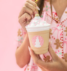 Frappe All The Way Coffee Ornament