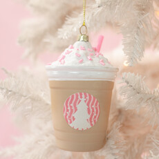 Frappe All The Way Coffee Ornament