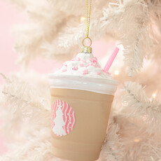 Frappe All The Way Coffee Ornament