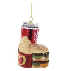 Fast Food Burger Ornament