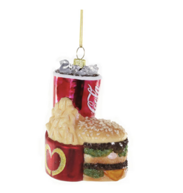 Fast Food Burger Ornament