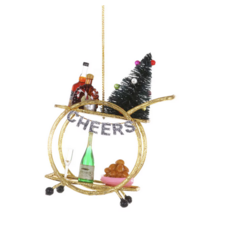 Holiday Bar Cart Ornament