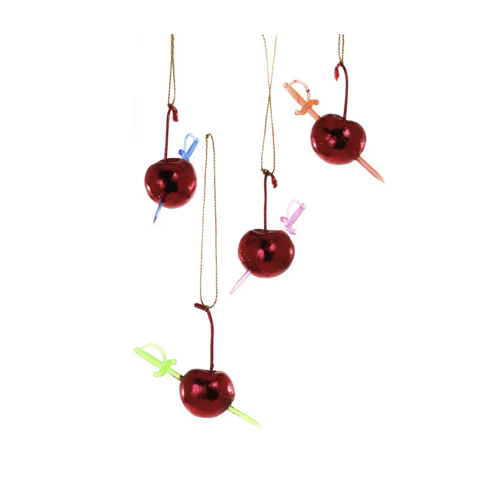 Cocktail Cherries Ornament