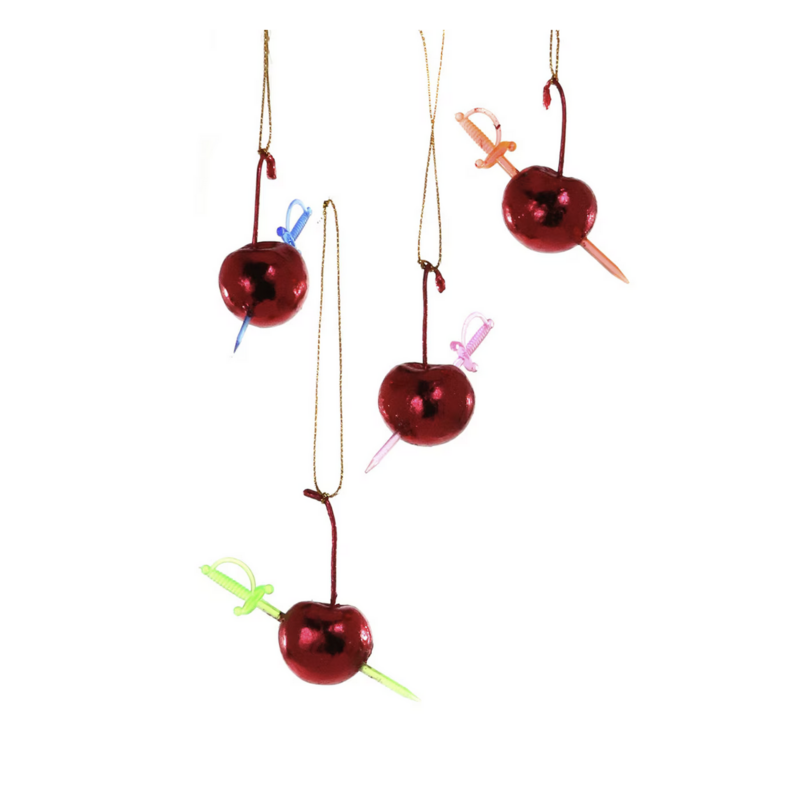 Cocktail Cherries Ornament