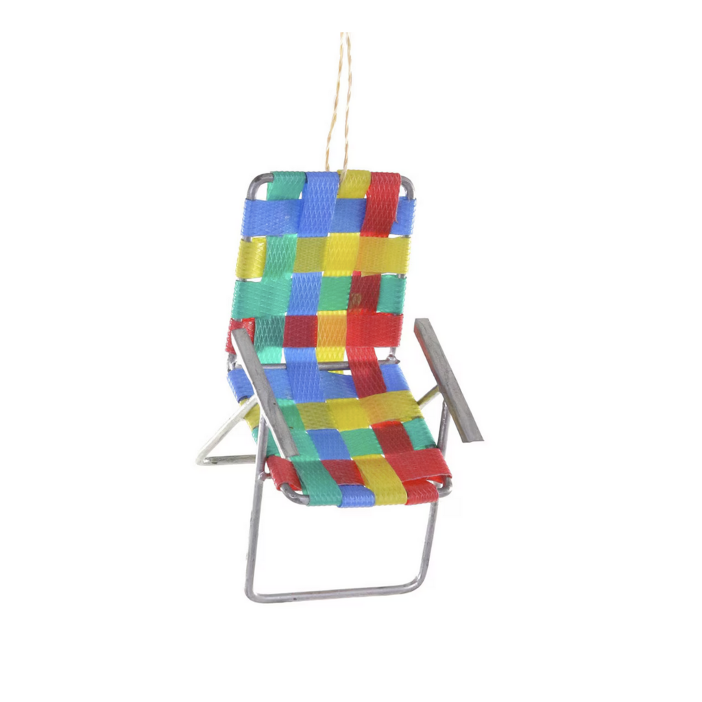 Retro Lawn Chair Ornament