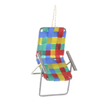 Retro Lawn Chair Ornament
