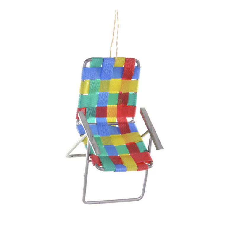 Retro Lawn Chair Ornament