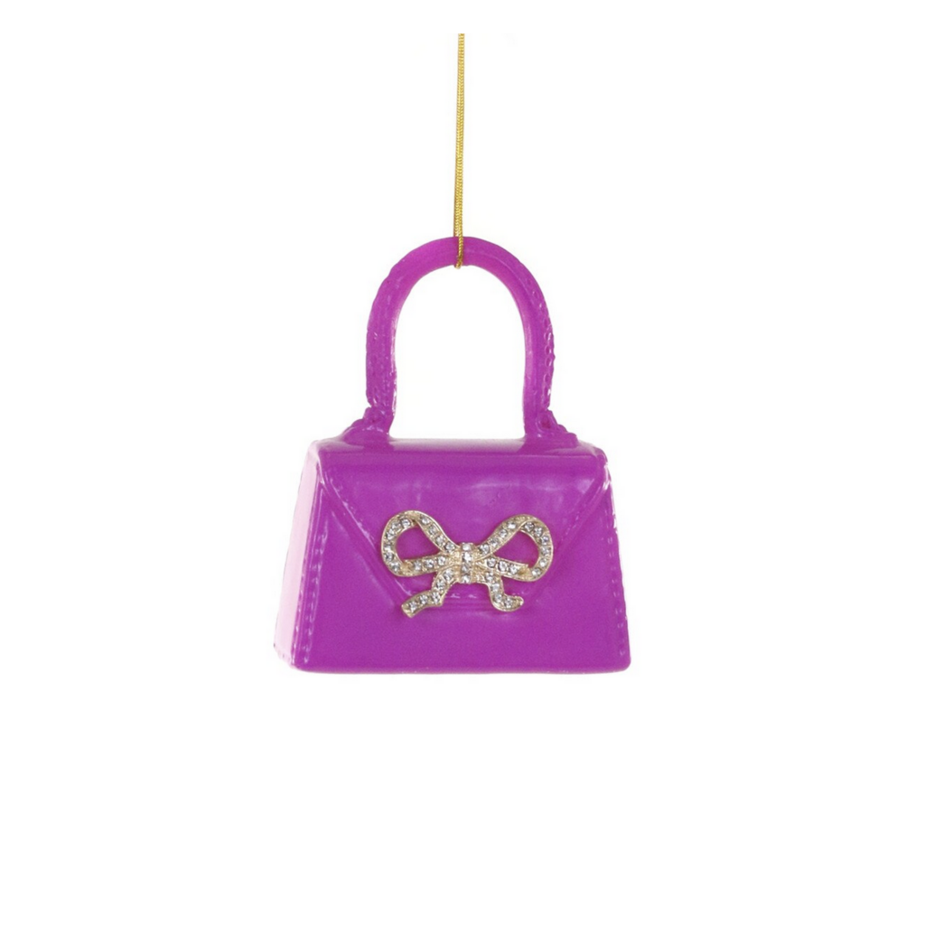 Pink Bow Bag Ornament