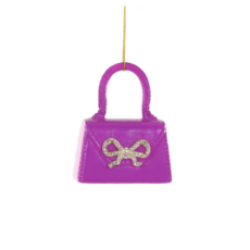 Pink Bow Bag Ornament
