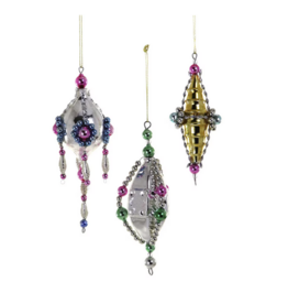 Beaded Whimsy Droplet Ornament