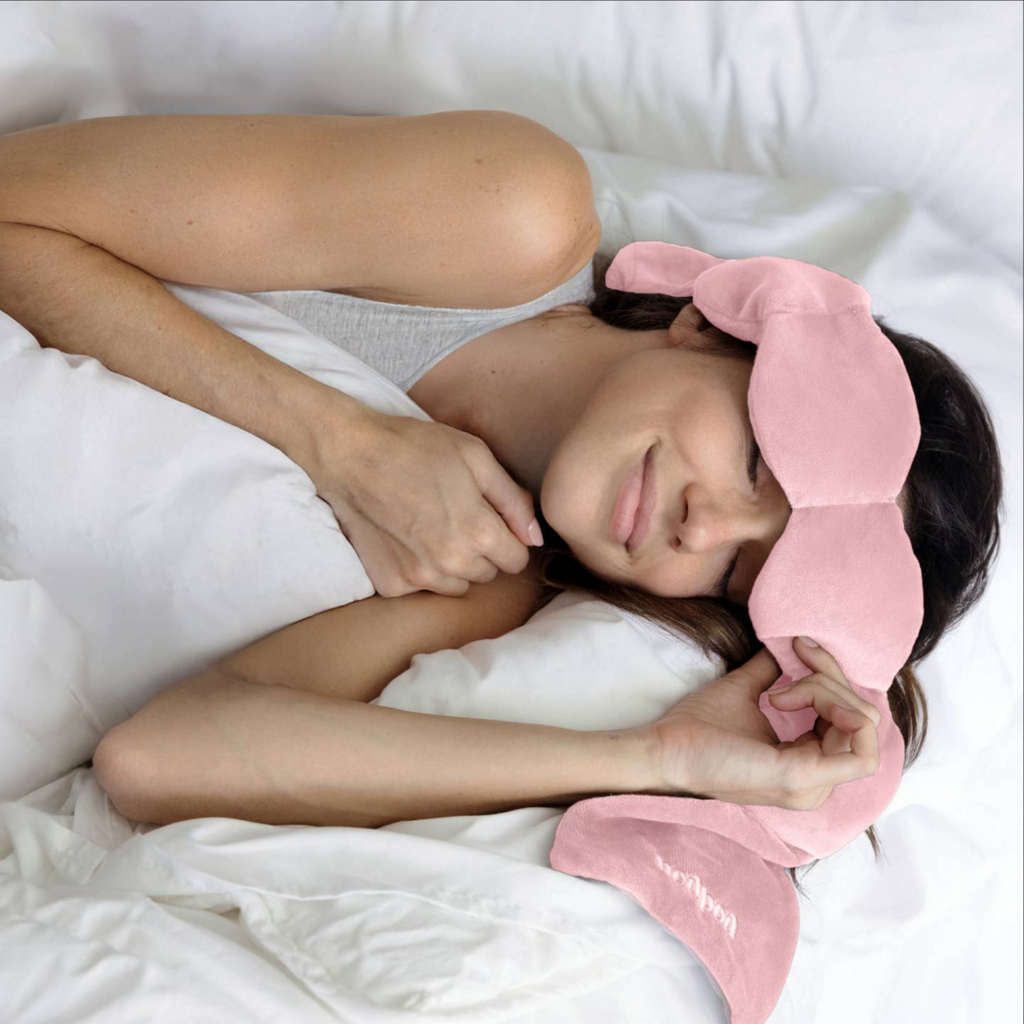 Blush Weighted Sleep Eye Mask