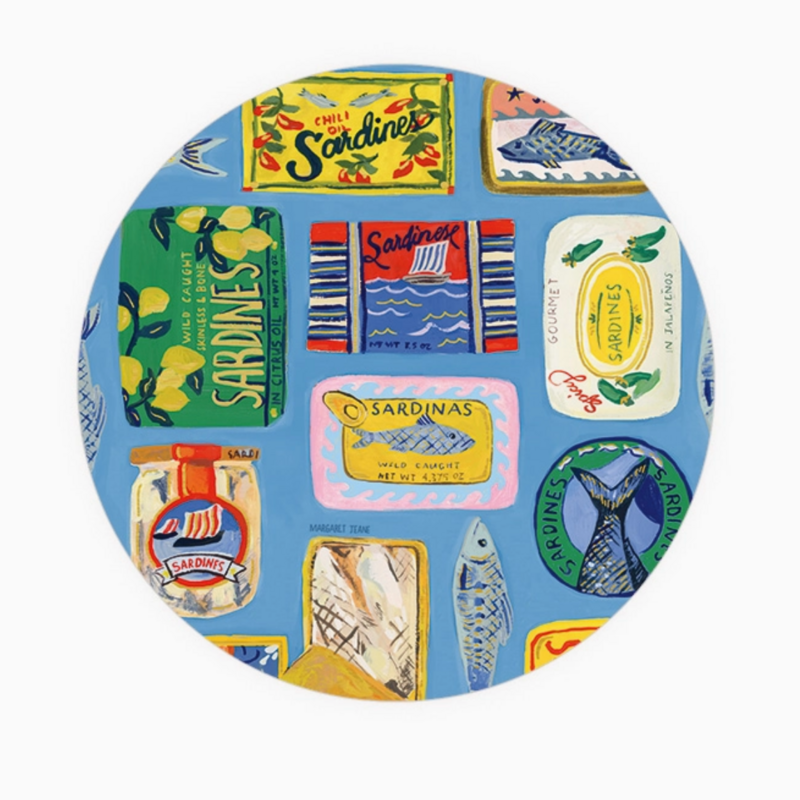 Sardine Tins Coaster