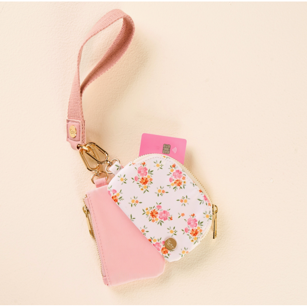 Cream Endless Daydream Dynamic Duo Wristlet