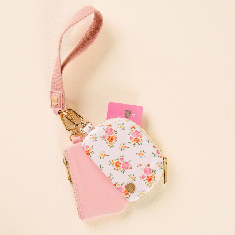 Cream Endless Daydream Dynamic Duo Wristlet