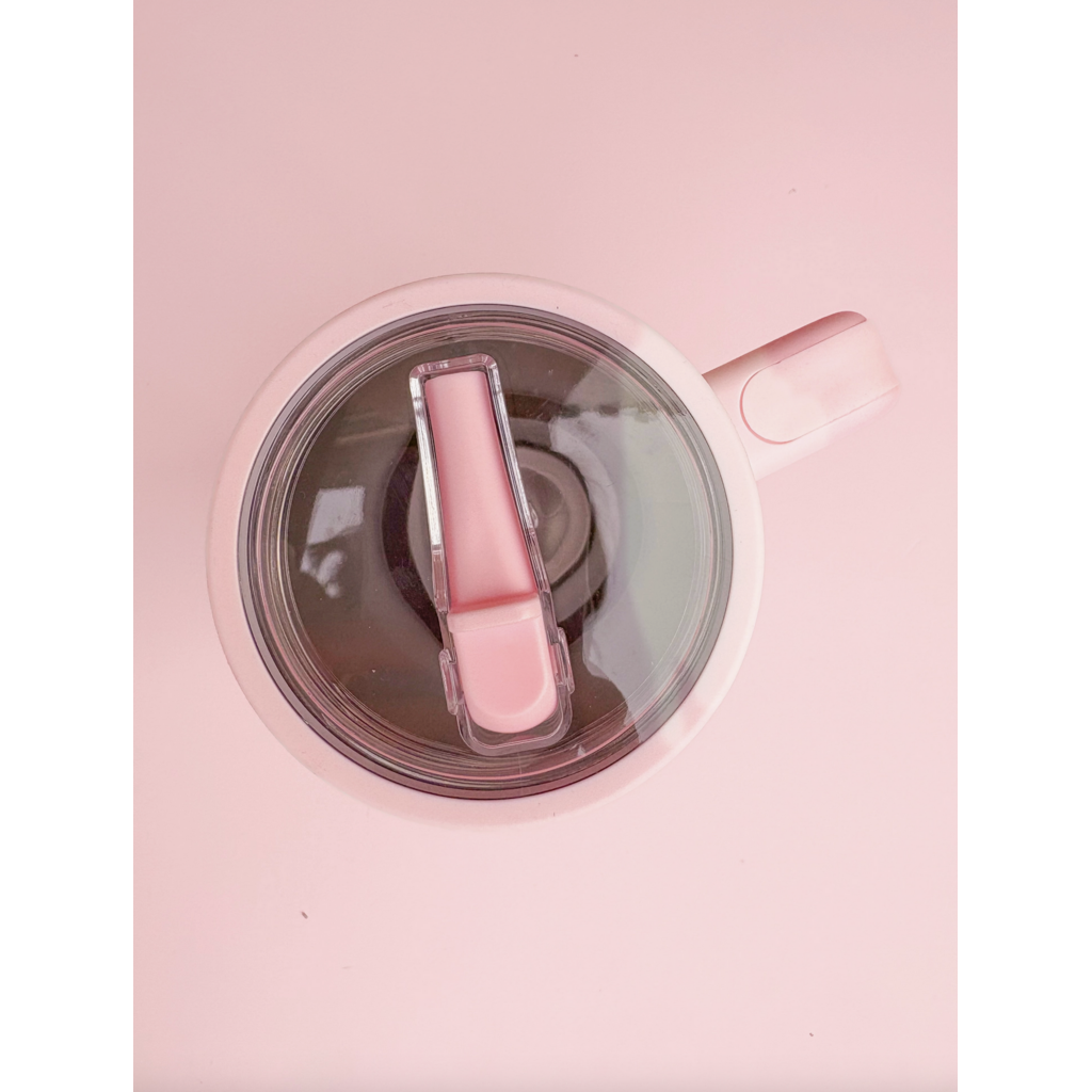 Floral Patchwork 40oz Tumbler - Spill Proof Lid + Flip Straw