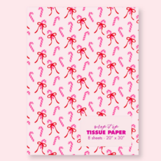 Merry Minty Peppermint Christmas Tissue Paper Pack 8 Sheets