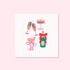 Pop Fizz Clink Cocktail Beverage Napkins