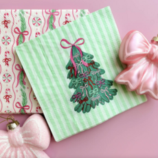 Tied Up in Bows - Christmas Cocktail Beverage Napkins Set 20