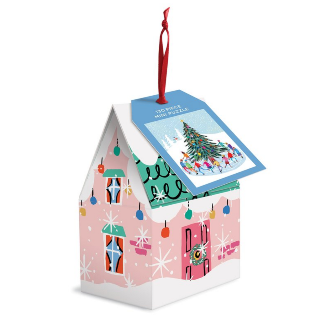 Tree Skaters 130 Piece Puzzle Ornament