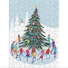 Tree Skaters 130 Piece Puzzle Ornament