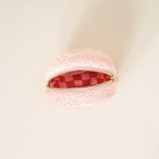 Candy Cane Teddy Pouch