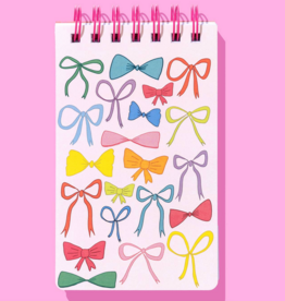 Colorful Bows Small Spiral Top Notebook