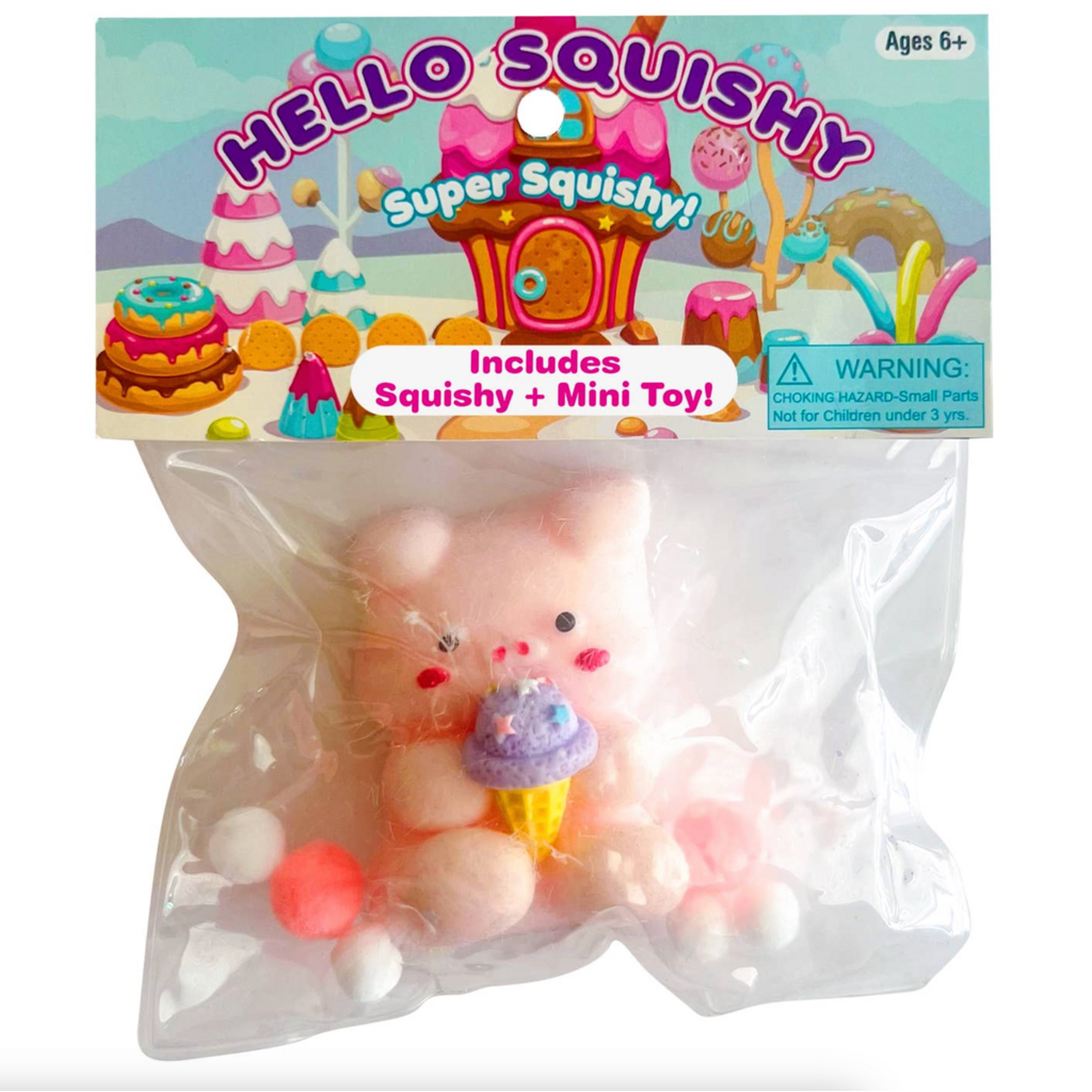 Zaba Hello Super Squishy Pig with Mini Toy