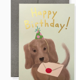 Dog Birthday Greeting Card