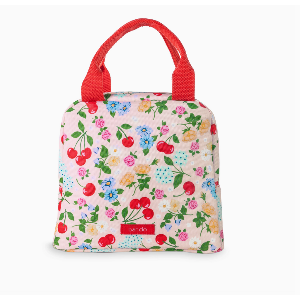 Lunch Tote - Flowers and Fruit