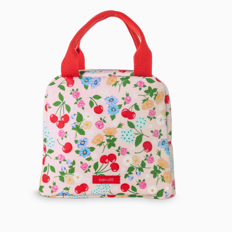 Lunch Tote - Flowers and Fruit
