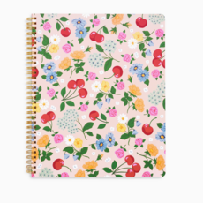 Rough Draft Large Notebook- Flowers and Fruit