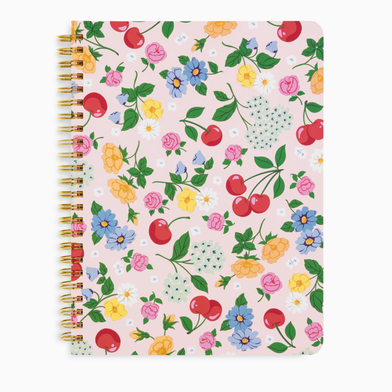 Flowers & Fruit Mini Rough Draft Notebook