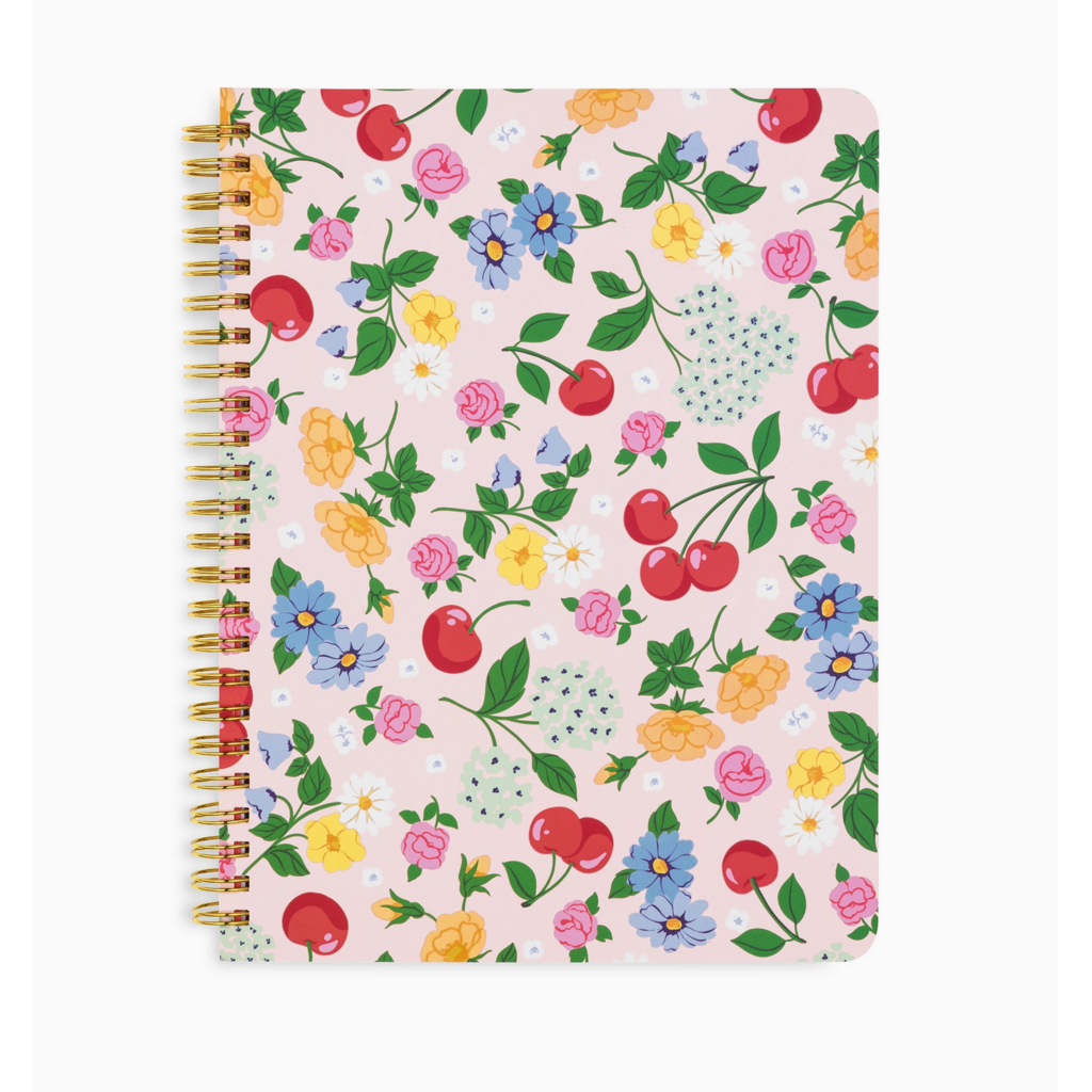Flowers & Fruit Mini Rough Draft Notebook