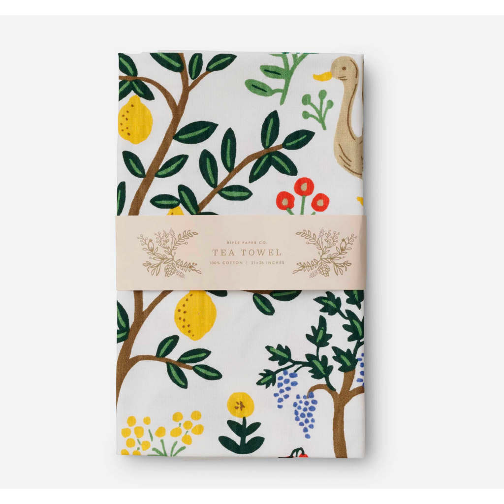 Country Farm Tea Towel