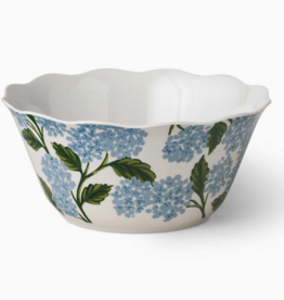 Hydrangea Melamine Serving Bowl