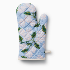 Hydrangea Oven Mitt