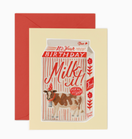 Milk It Birthday Card