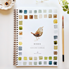 Birds Watercolor Workbook