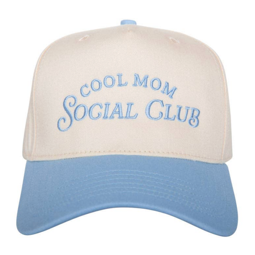 Cool Mom Social Club Retro Two-Toned Hat
