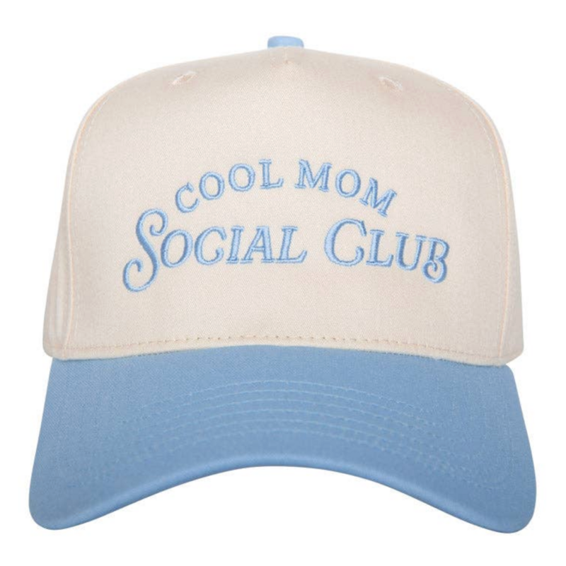 Cool Mom Social Club Retro Two-Toned Hat