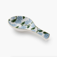 Hydrangea Porcelain Spoon Rest