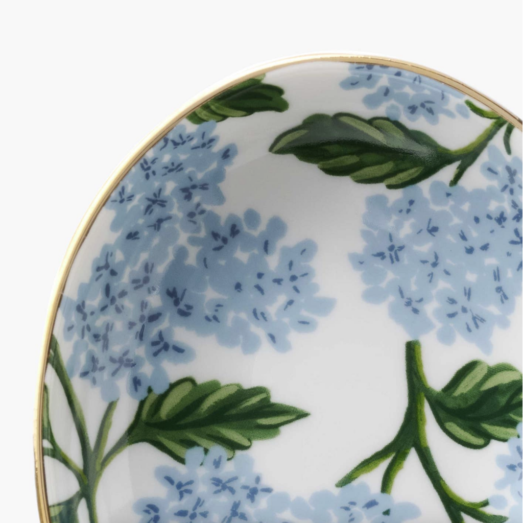 Hydrangea Porcelain Spoon Rest