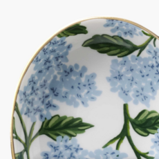 Hydrangea Porcelain Spoon Rest