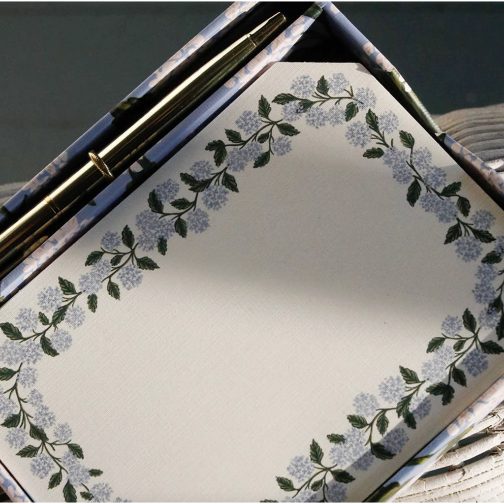 Hydrangea Note Writing Set