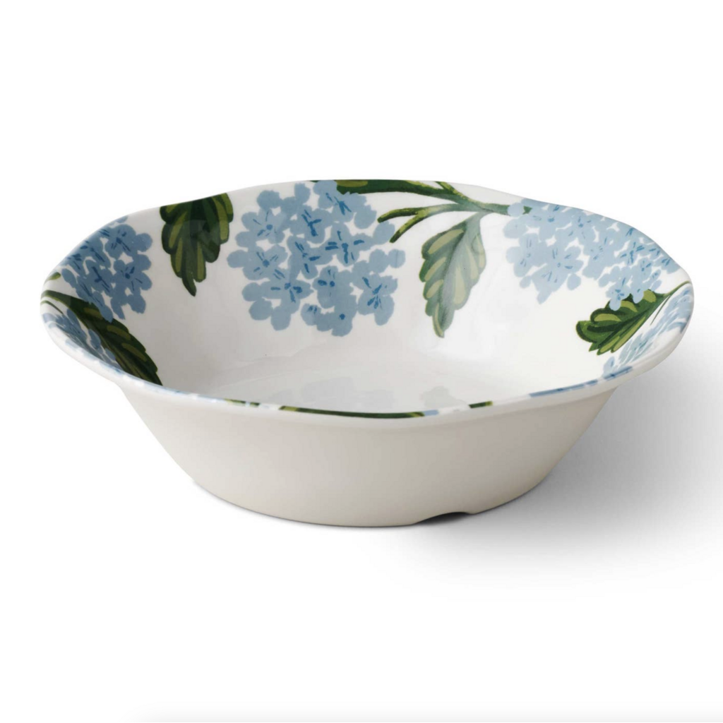 Hydrangea Melamine Bowls