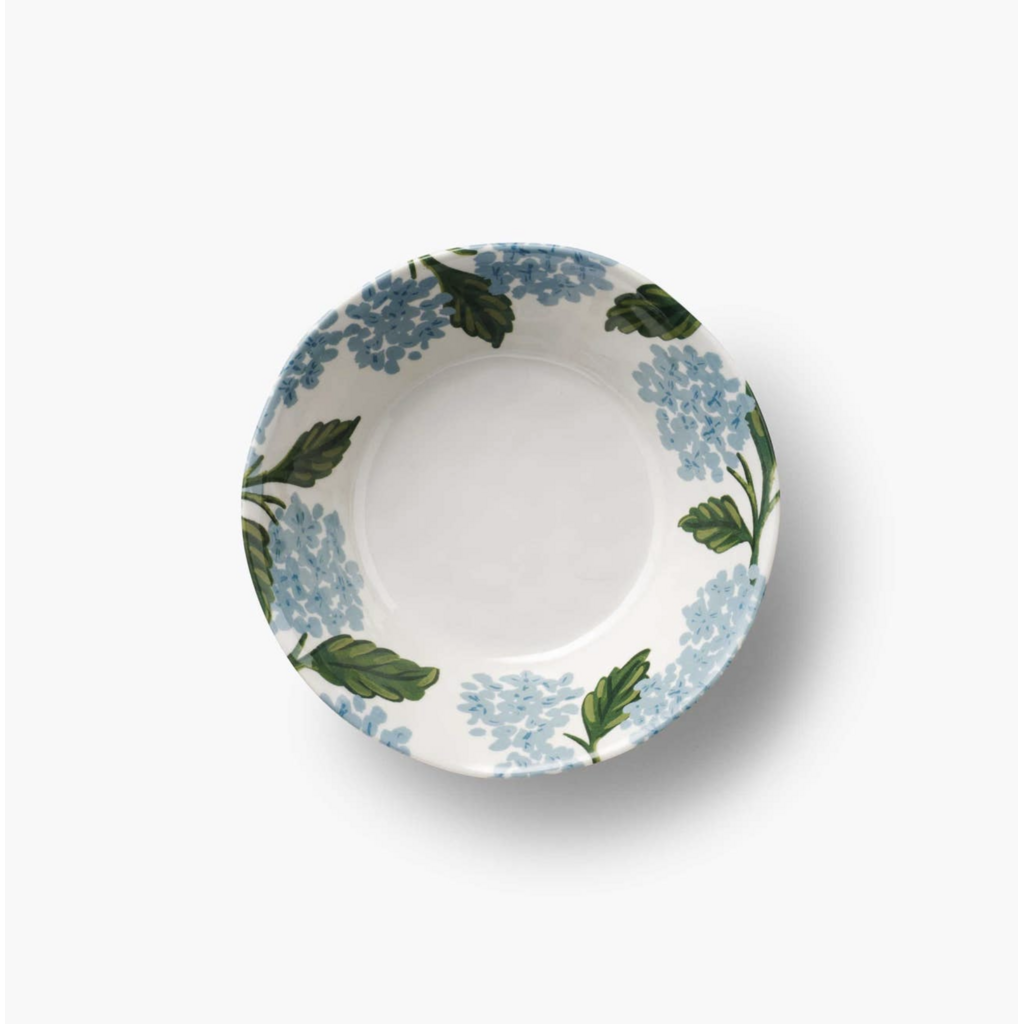 Hydrangea Melamine Bowls